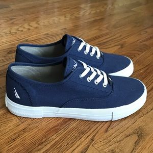 Mens Nautica Deckloom Canvas Sneakers 